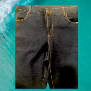 Navy Blue Slim Straight Women’s Jeans 👖